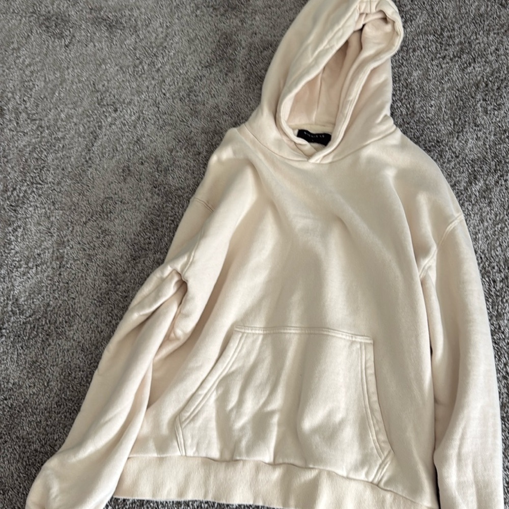 Richie Le Collection daily hoodie crème size L like new fog stussy cream men’s